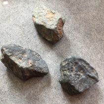 Three meteorites