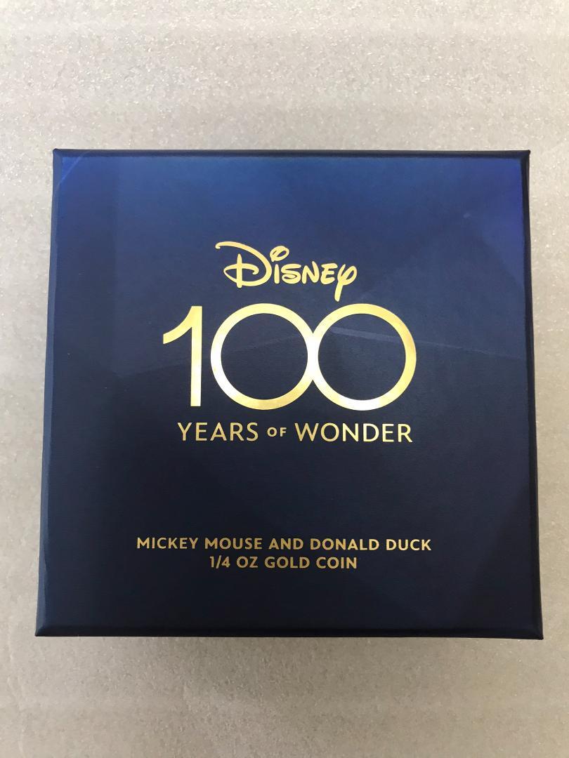 Disney 100th Anniversary Gold Coin Limited Super Premium Item - Bild 5 aus 9