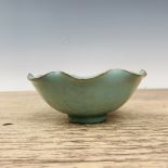 Ru porcelain flower mouth bowl