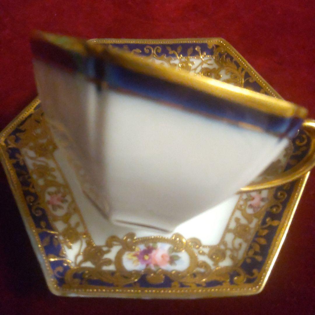 Antique Old Noritake Maruki cup and saucer - Bild 3 aus 16