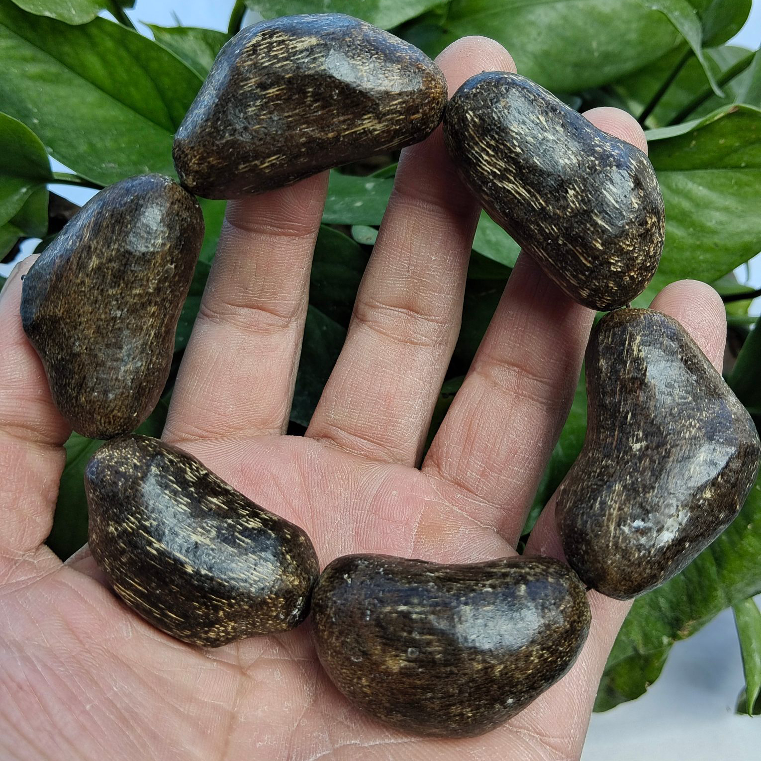 Big agarwood bracelets, full of fat and good fragrance