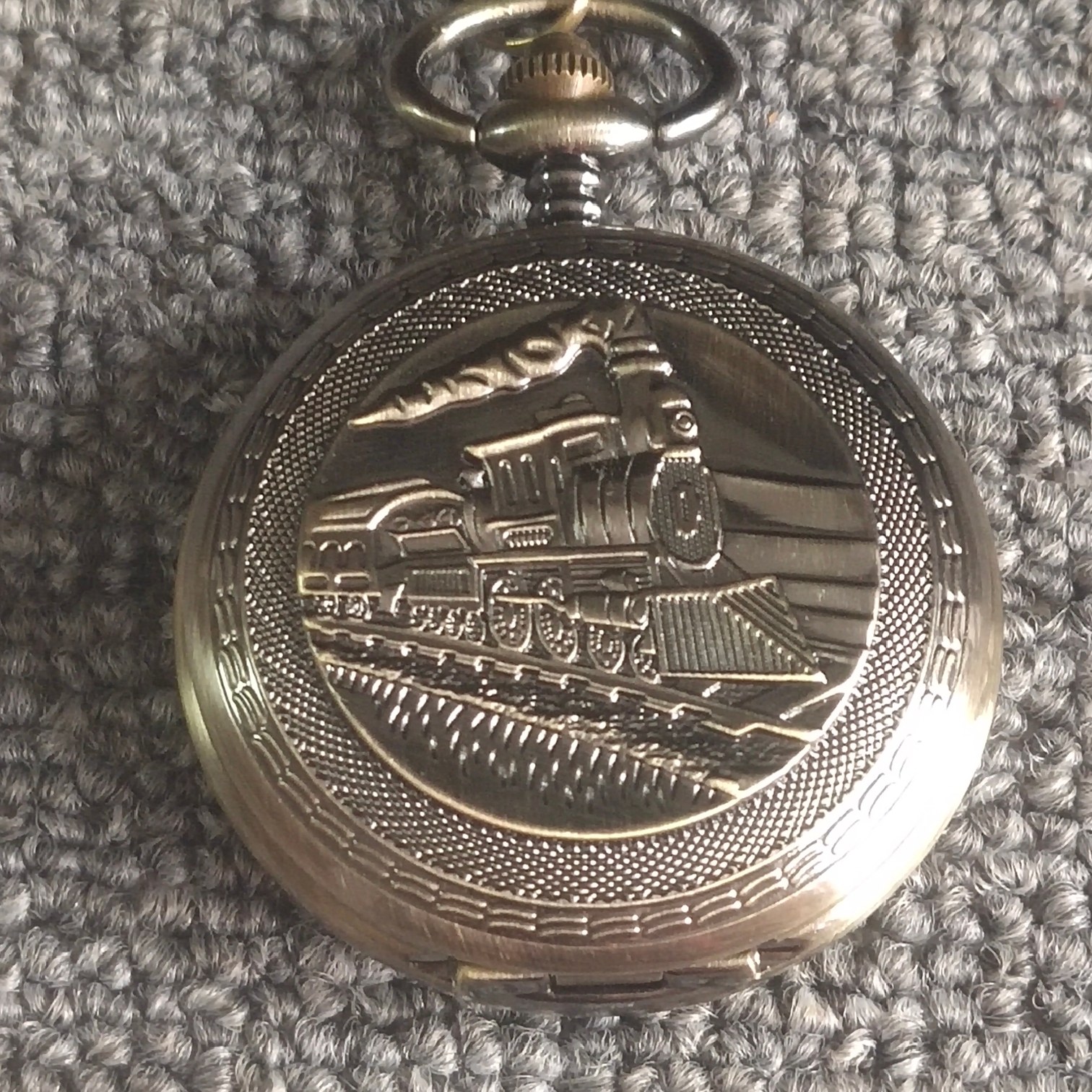 bronze pocket watch