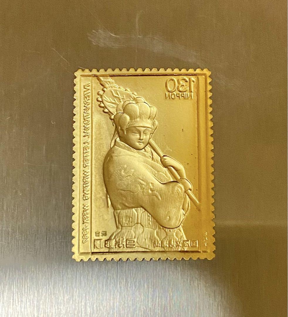 Top quality item ALL Pure gold "Motoiku Kanto" by Horiyanagi Stamp type relief Commemorative medal - Image 2 of 5