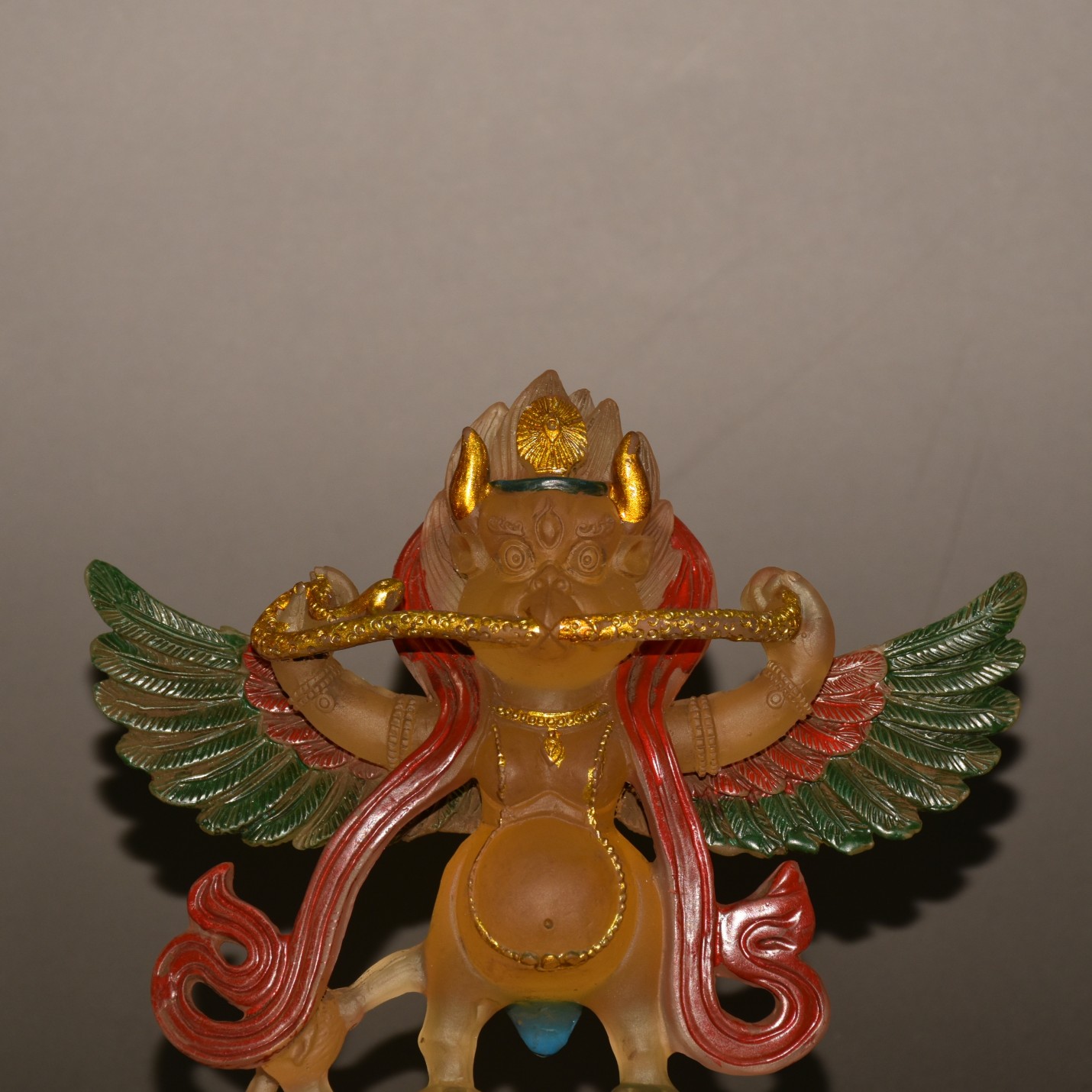 Glazed Cloisonn¨¦ Dapeng Bird Buddha Ornament - Bild 8 aus 9