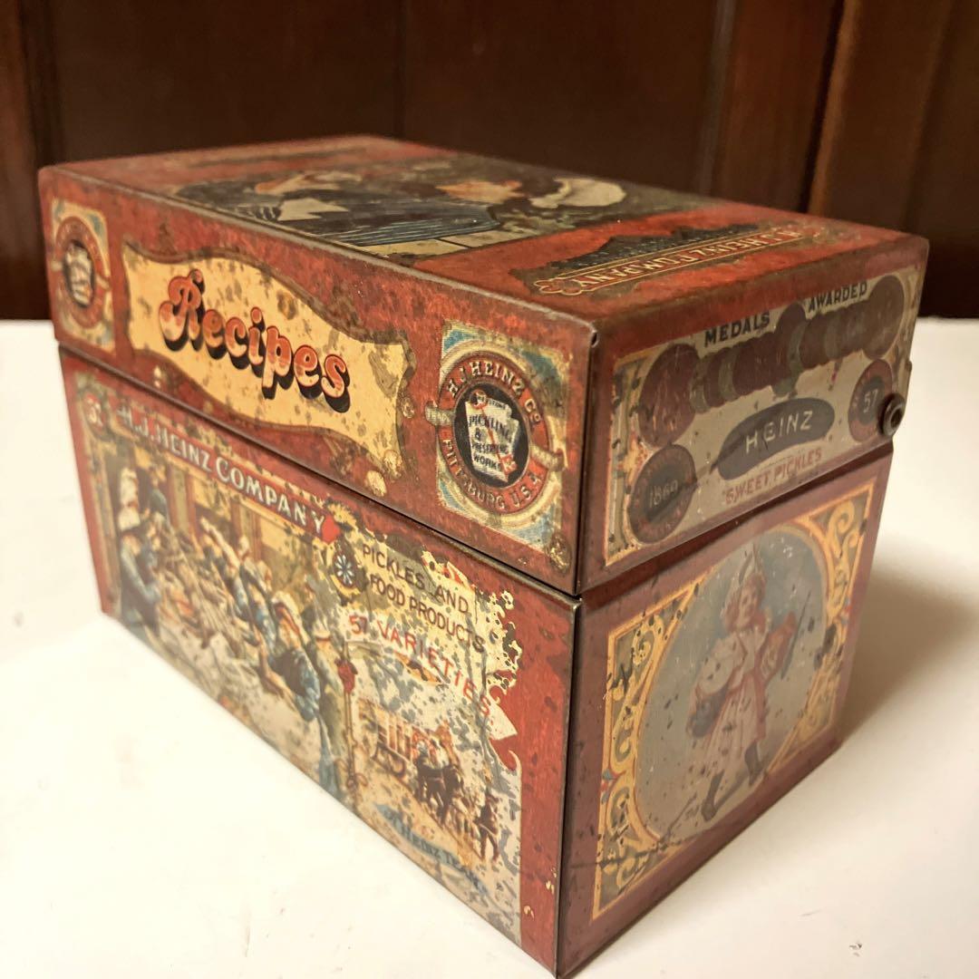 British antique tea tin - Image 2 of 12