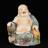 Master Zeng Longsheng of the Republic of China made a pastel gilt cloth bag Buddha