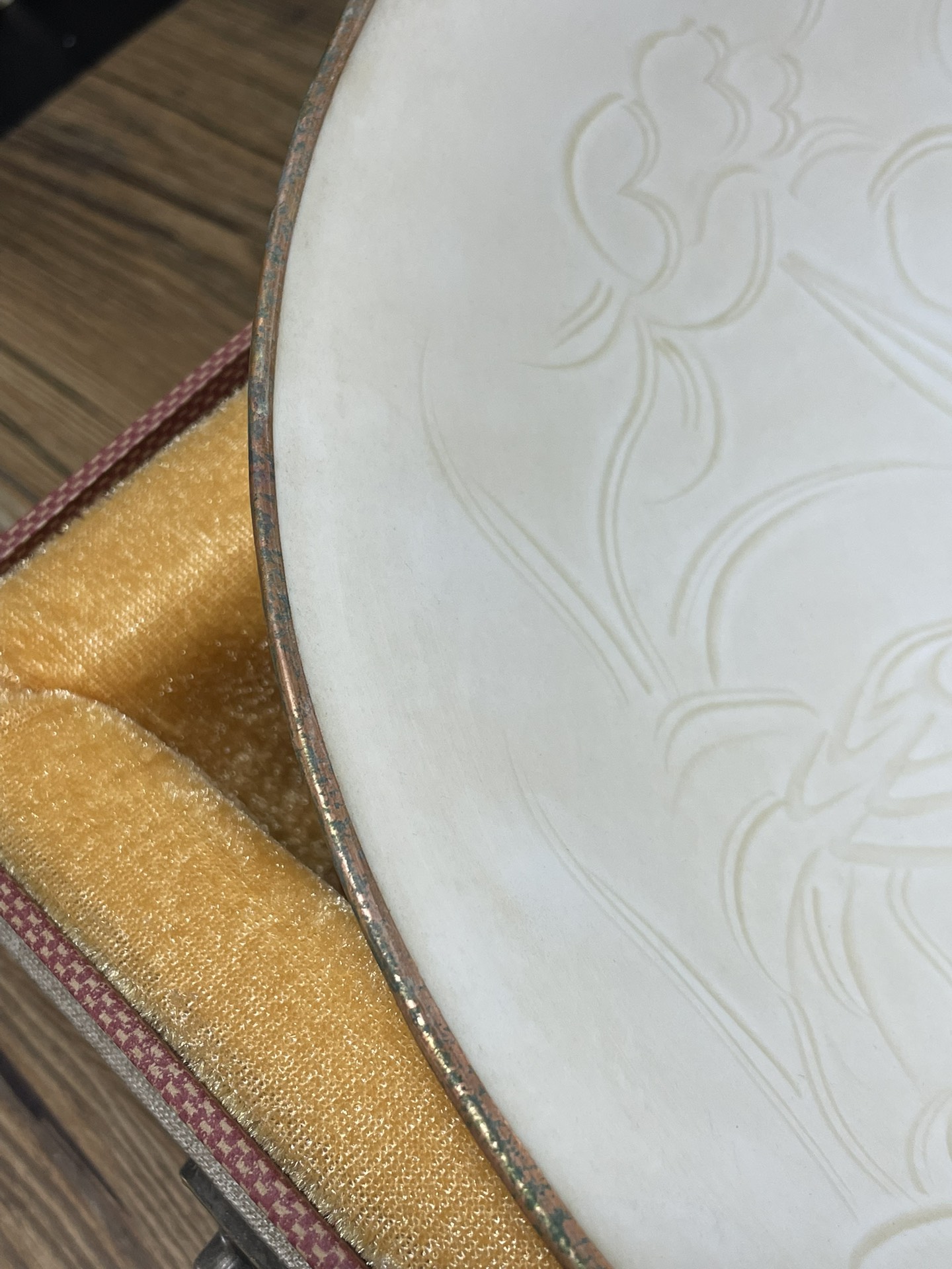 Old collection of ultra-thin porcelain large bowl from Ding kiln of Song Dynasty - Image 5 of 9