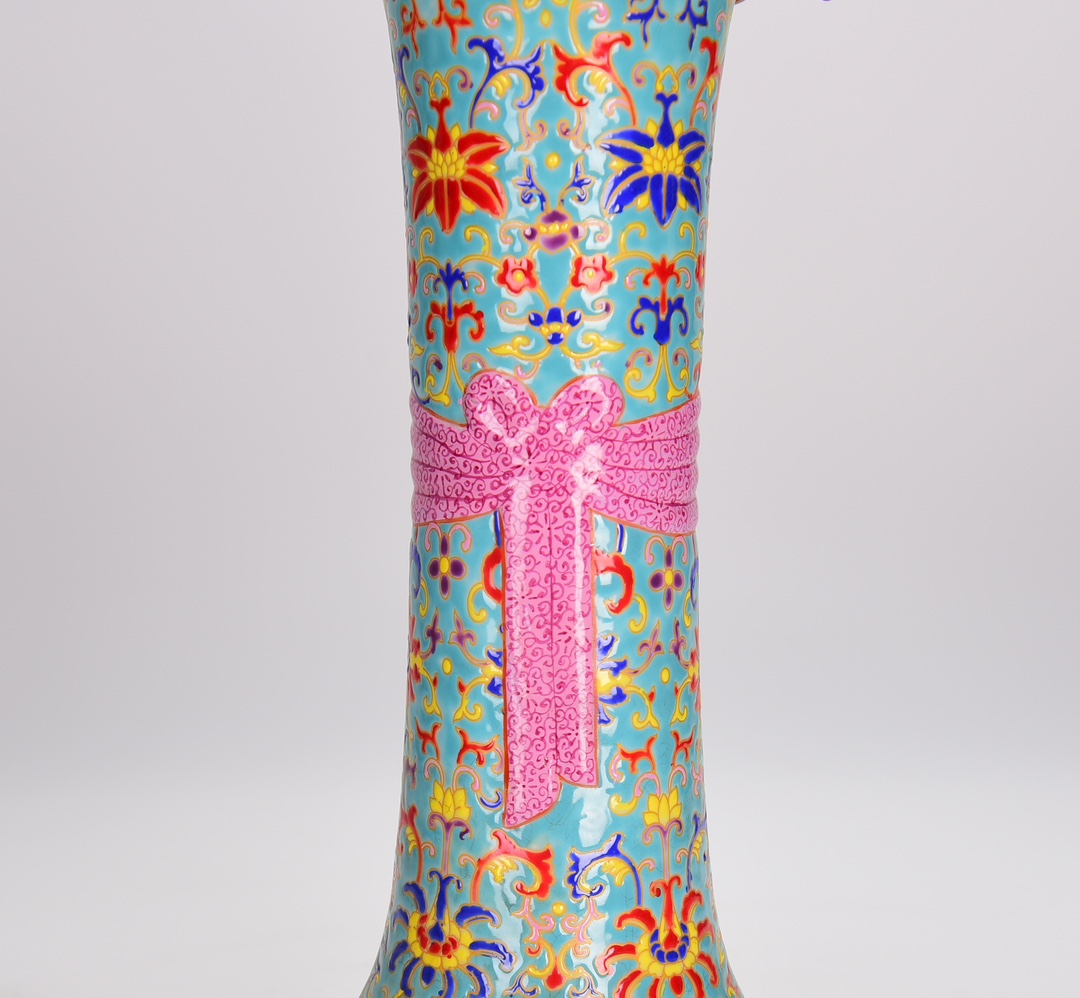 Qing Dynasty Qianlong Enamel Gold Goblet with Passion Flower Patterns - Image 6 of 9