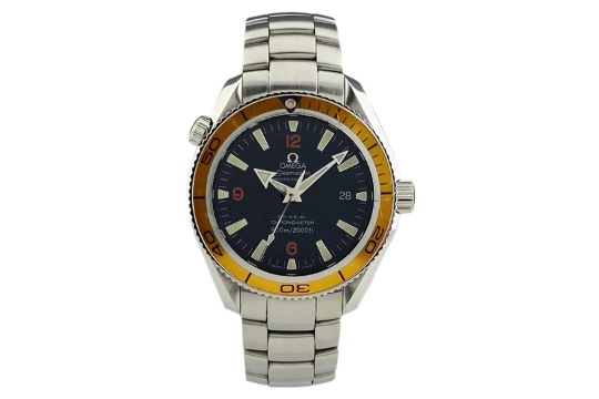 Omega Seamaster Planet Ocean 600 2209.50 Watch SS Automatic Black Men's [Second-hand] Unverified No  - Image 2 of 10