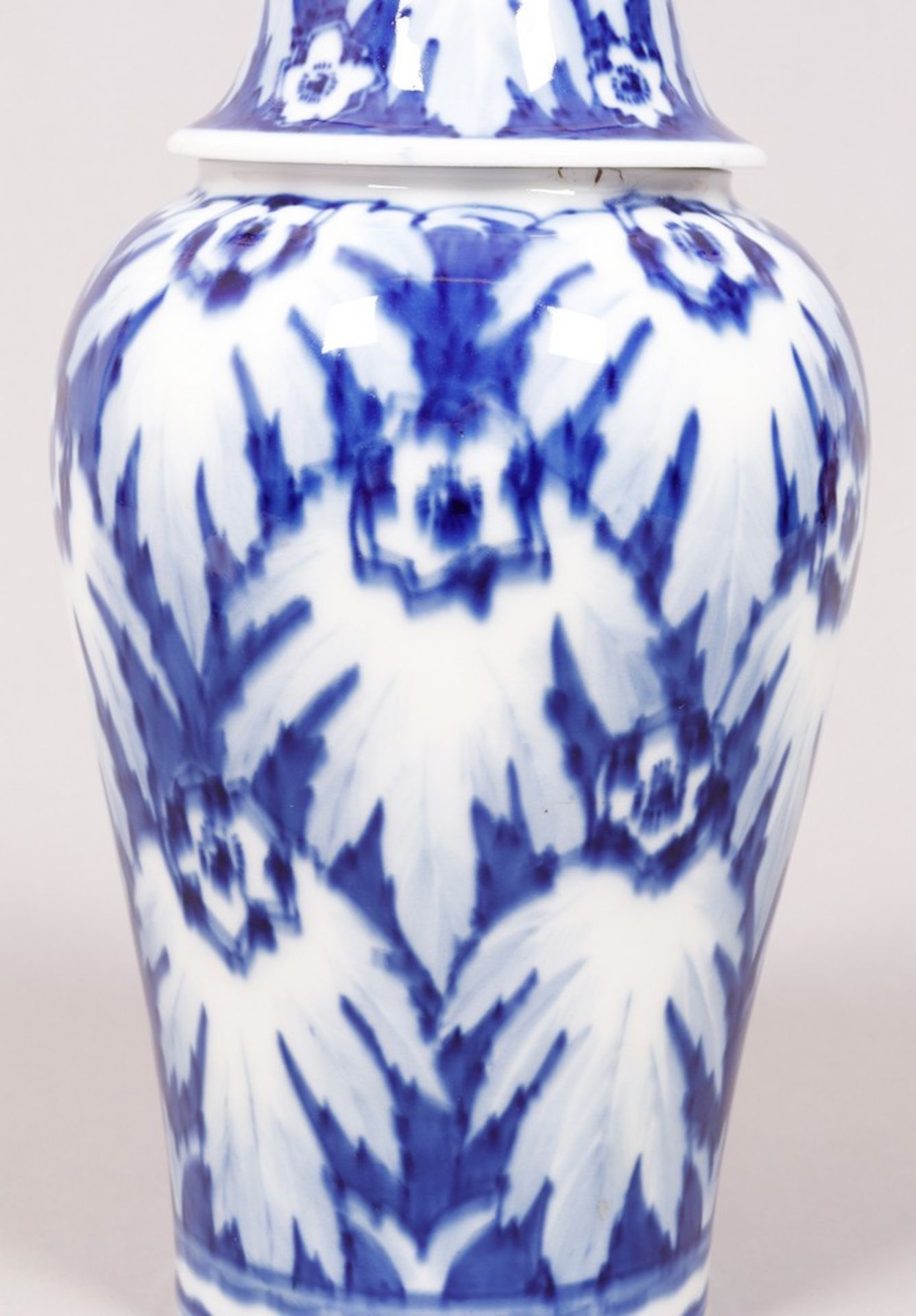 Art Deco lidded vase, Meissen, decor design probably William Baring (1881-1961), c. 1930/40 - Image 2 of 5