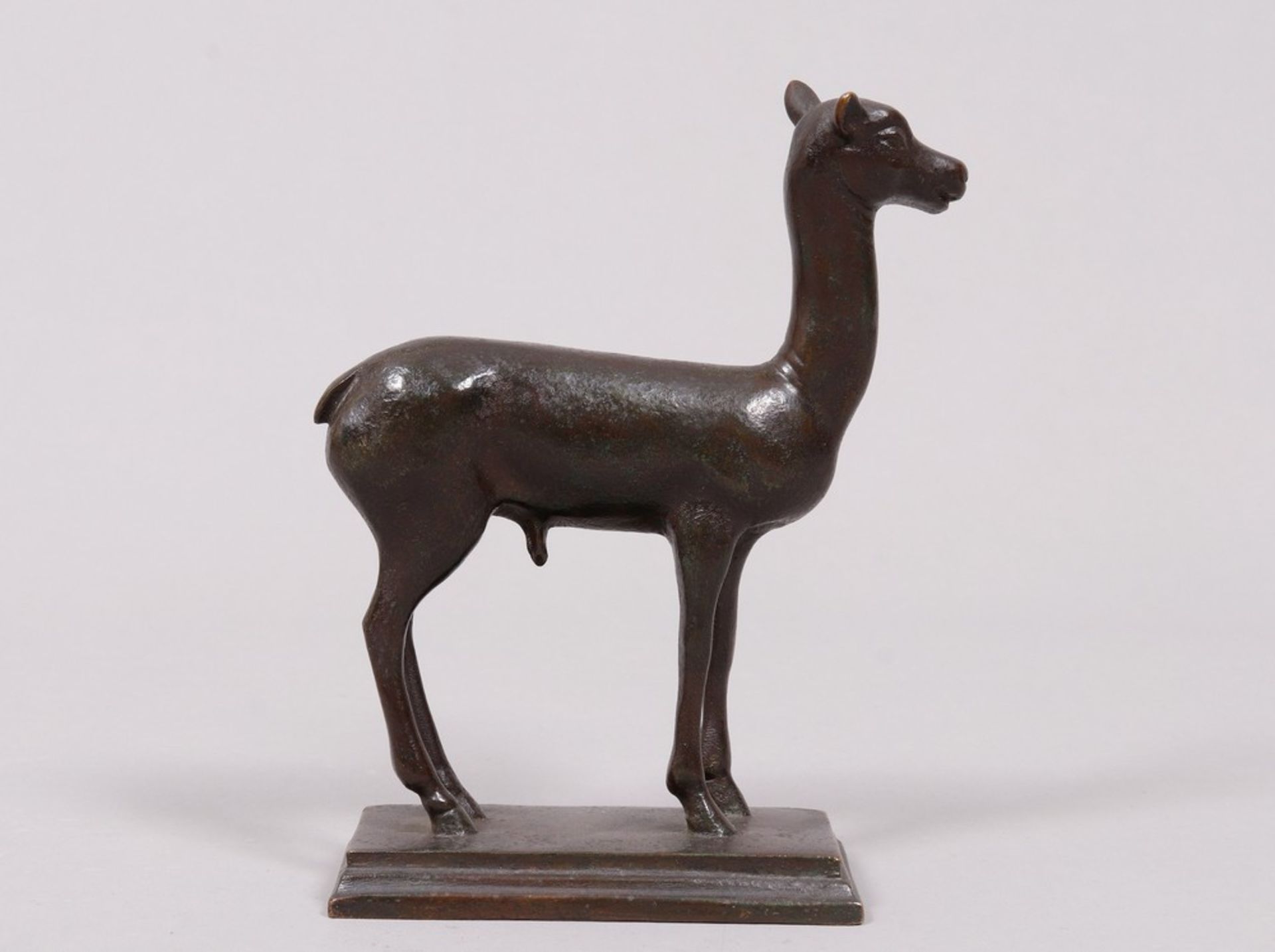 Small Grand Tour bronze, probably 19th C. - Image 2 of 4