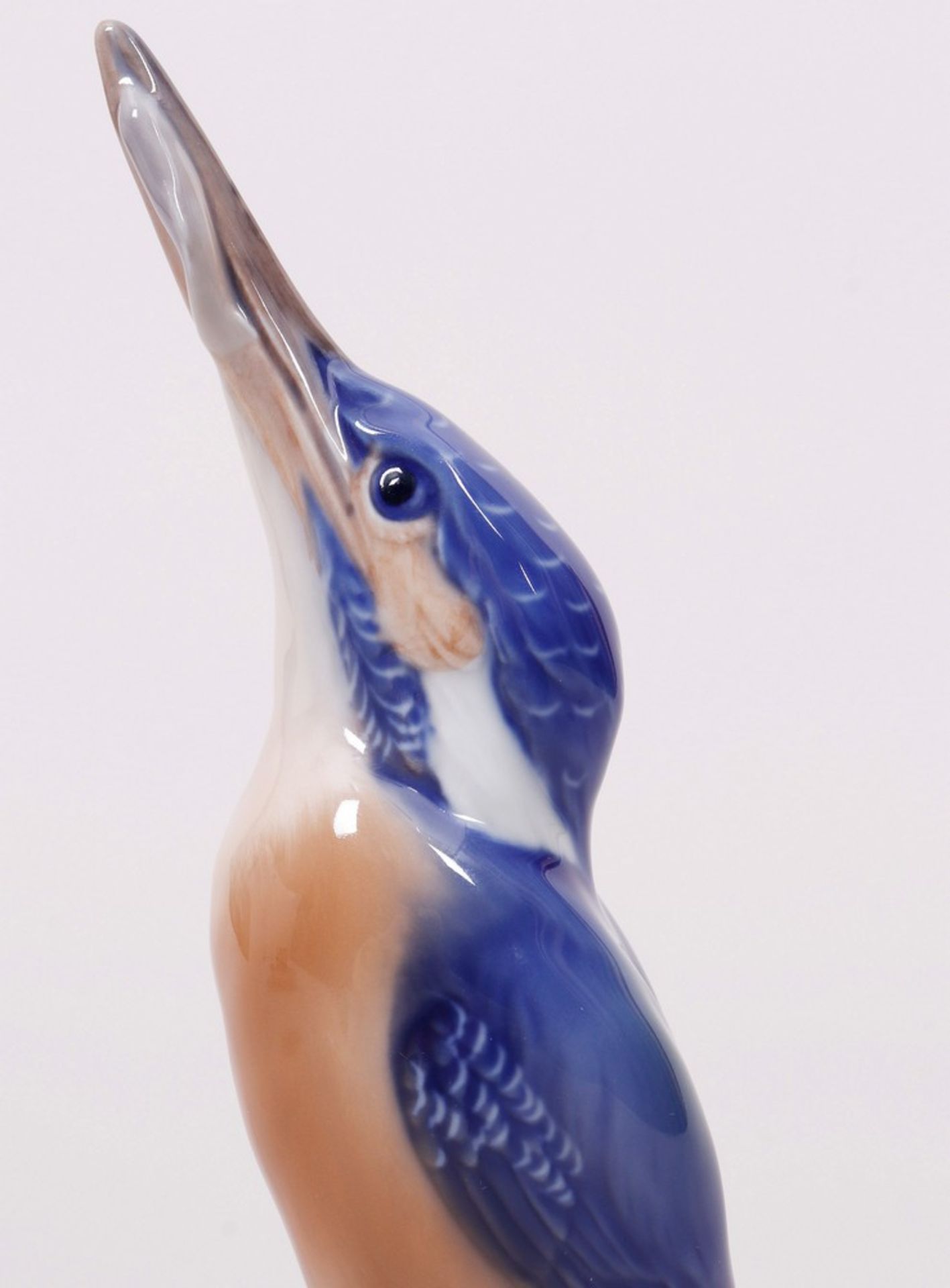 Kingfisher, design Peter Herold for Royal Copenhagen, 20th C. - Image 6 of 7