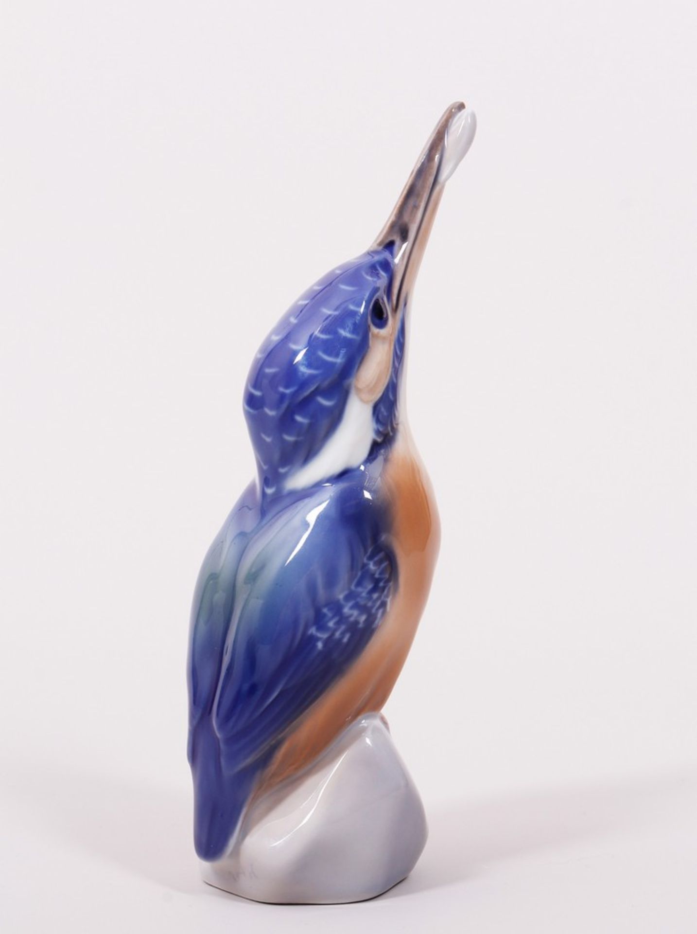 Kingfisher, design Peter Herold for Royal Copenhagen, 20th C. - Image 3 of 7