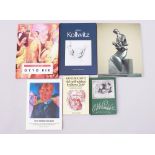 Mixed lot of specialist literature, art, 6 pieces
