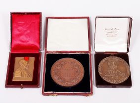 3 Medaillen, Deutschland/Frankreich/England, 19./20.Jh.