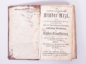 Buch über Kinderkrankheiten v. Nicolas Rosen von Rosenstein, 1766