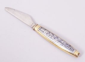 Buttermesser, 875er Silber, UdSSR, 2. Hälfte 20.Jh.