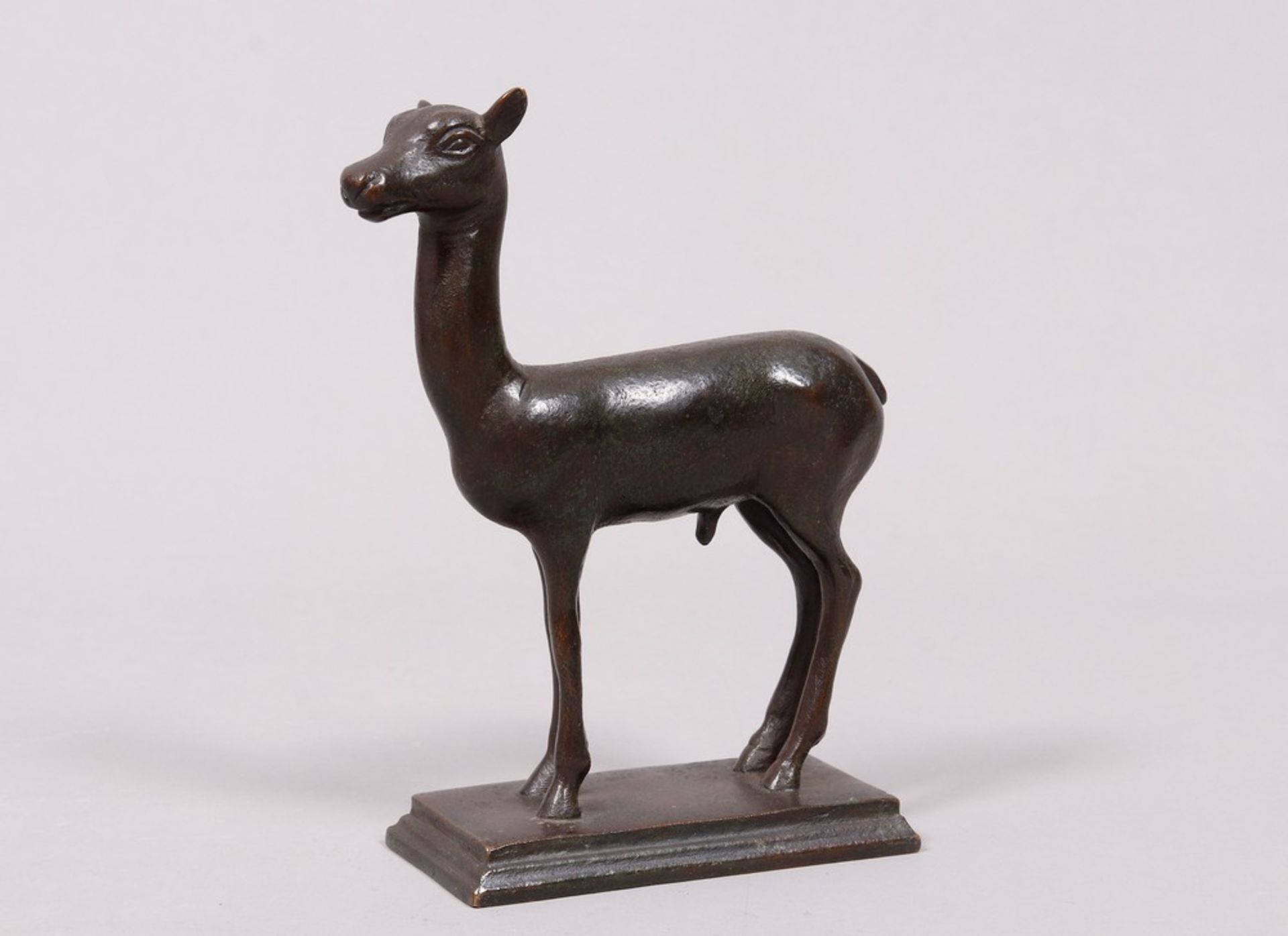 Small Grand Tour bronze, probably 19th C. - Image 3 of 4