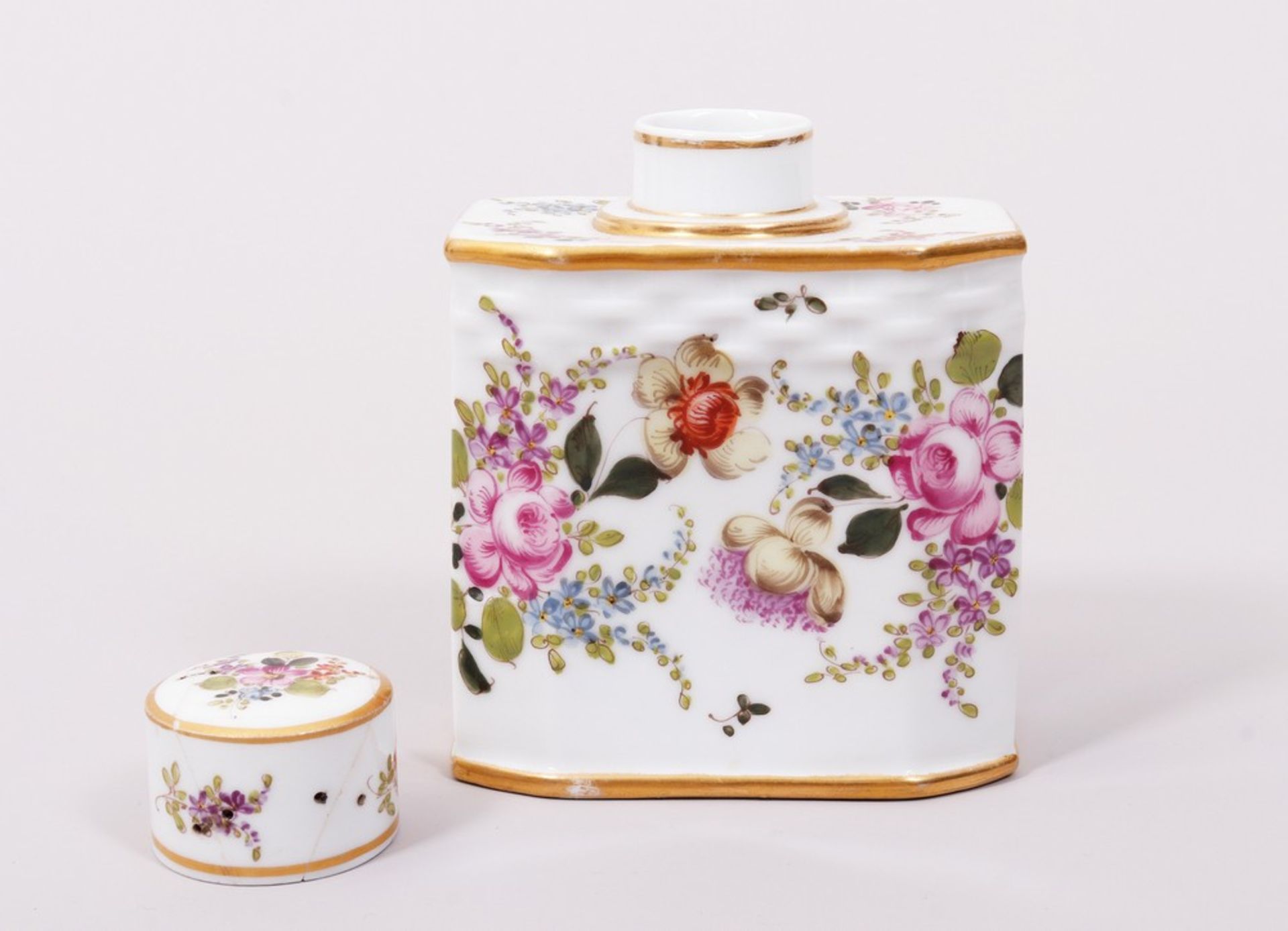 Tea caddy, probably Bourdois & Bloch, Paris, 19th C. - Image 2 of 7