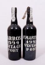 2 Flaschen Portwein, Vintage