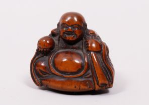 Netsuke, Japan, späte Edo-Zeit, Buchsbaum