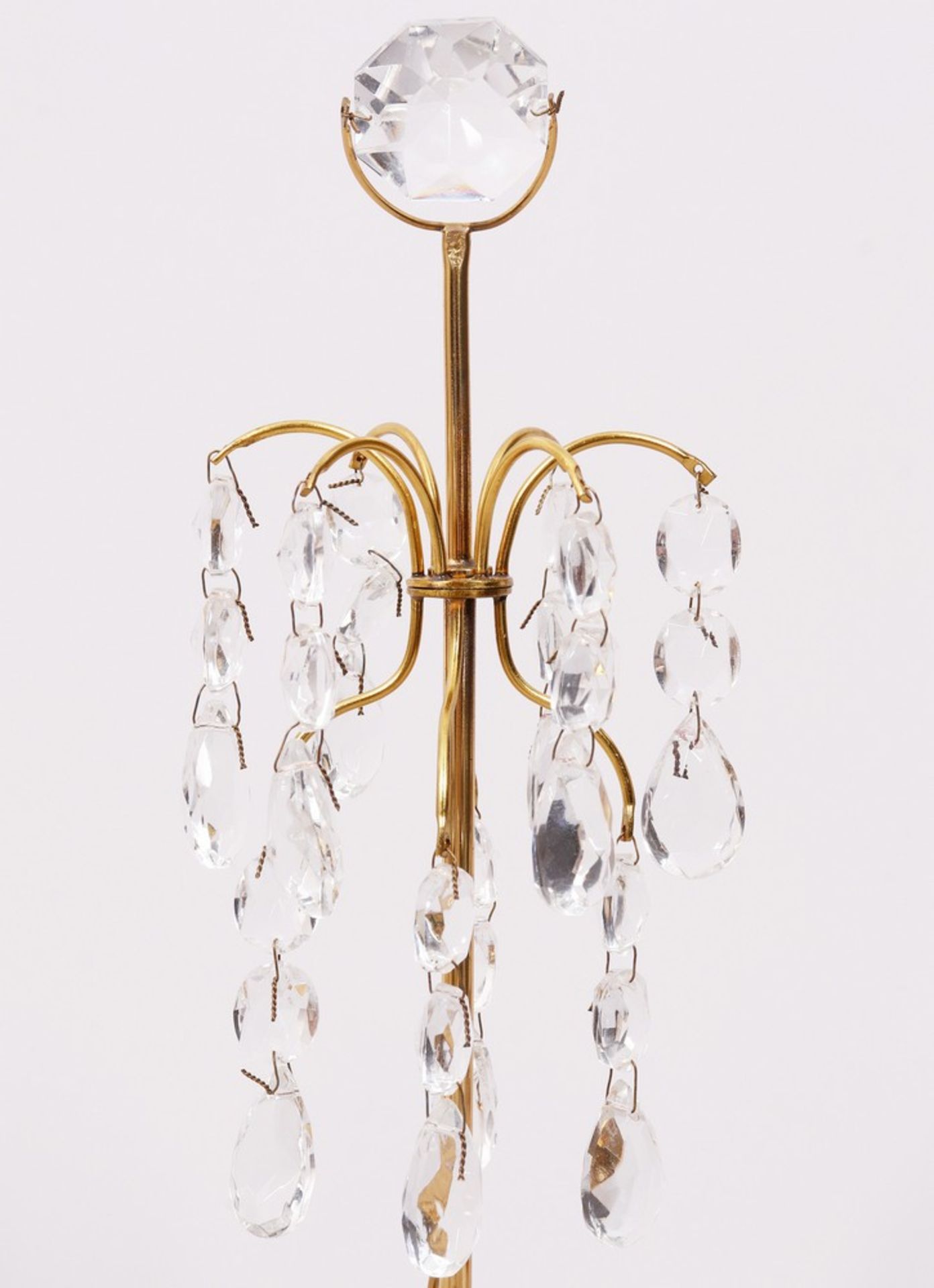 Prism candelabra, Sweden, 20th C. - Image 3 of 3