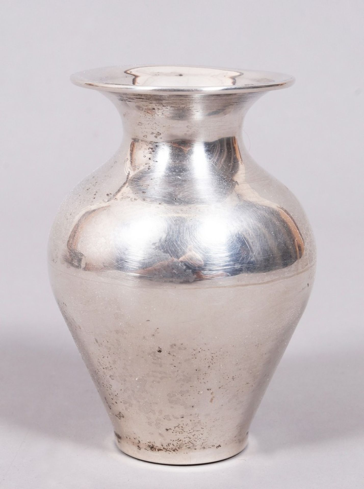 Kleine Vase, 900er Silber, wohl Türkei, 20.Jh. 