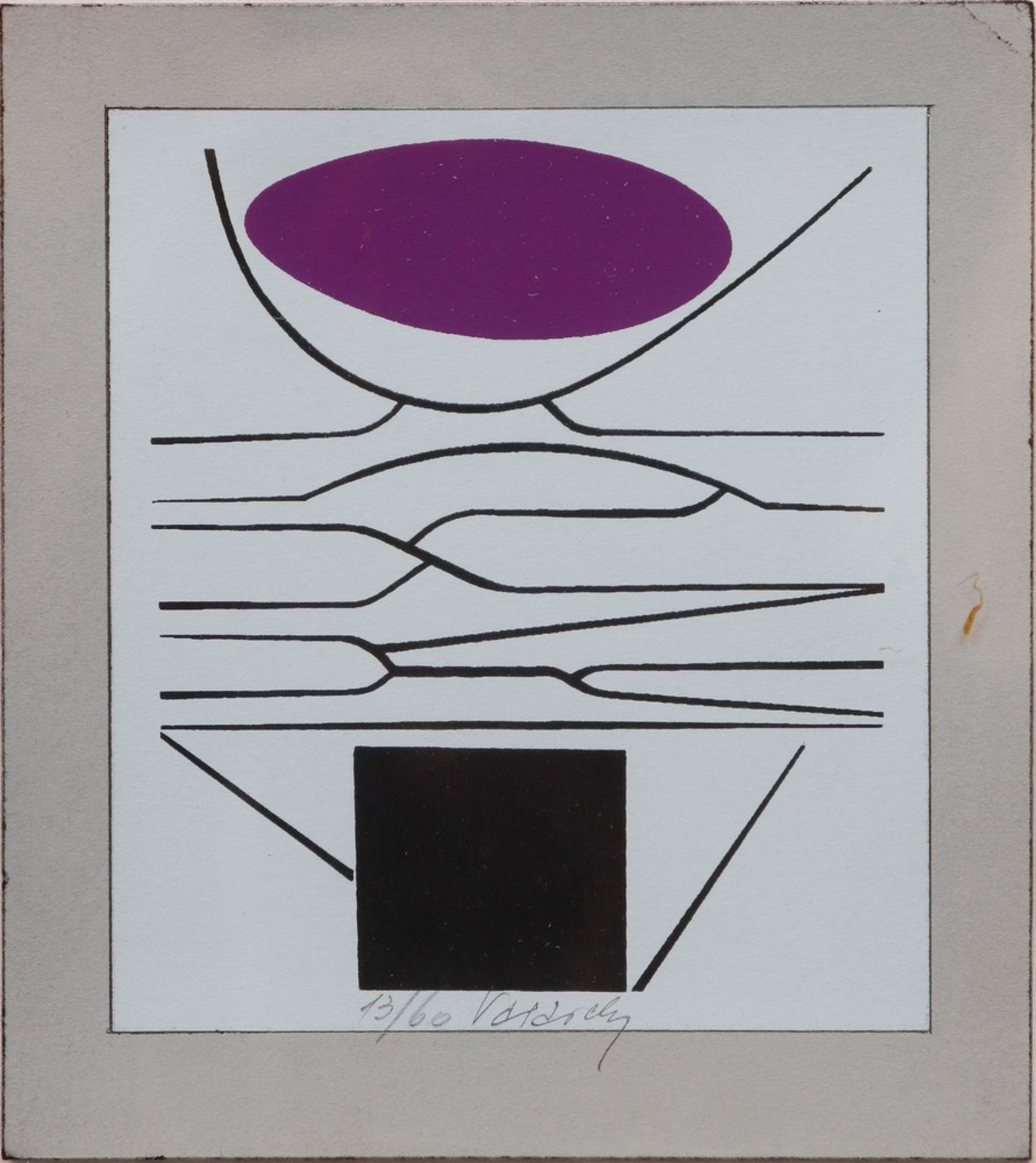 Victor Vasarely (1906, Pécs - 1997, Paris)  - Bild 2 aus 3