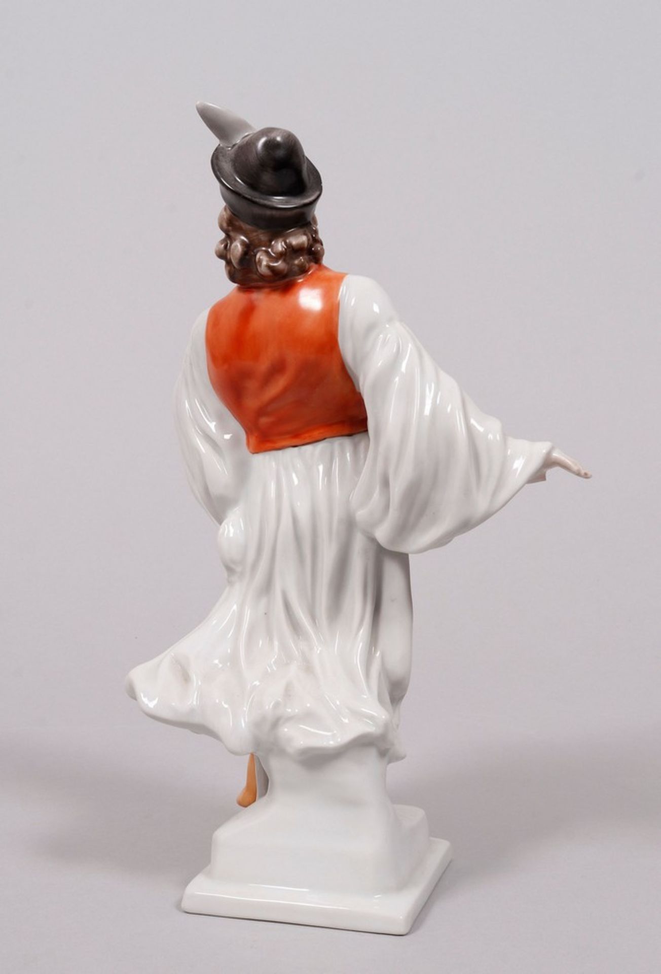 Figural porcelain, Herend, Hungary, mid 20th C. - Image 3 of 5