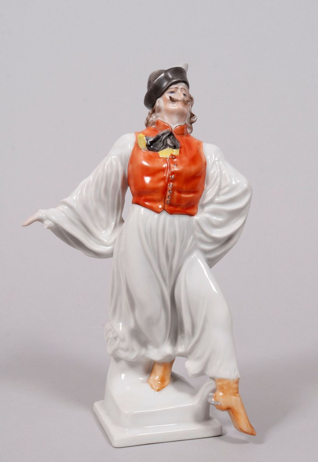 Figural porcelain, Herend, Hungary, mid 20th C. - Image 2 of 5