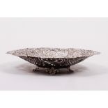 Decorative bowl, silver, probably J.D. Schleissner & Söhne, Hanau, c. 1900