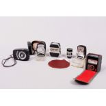 Mixed lot of exposure meters, various manufacturers,m 6 pcs. 