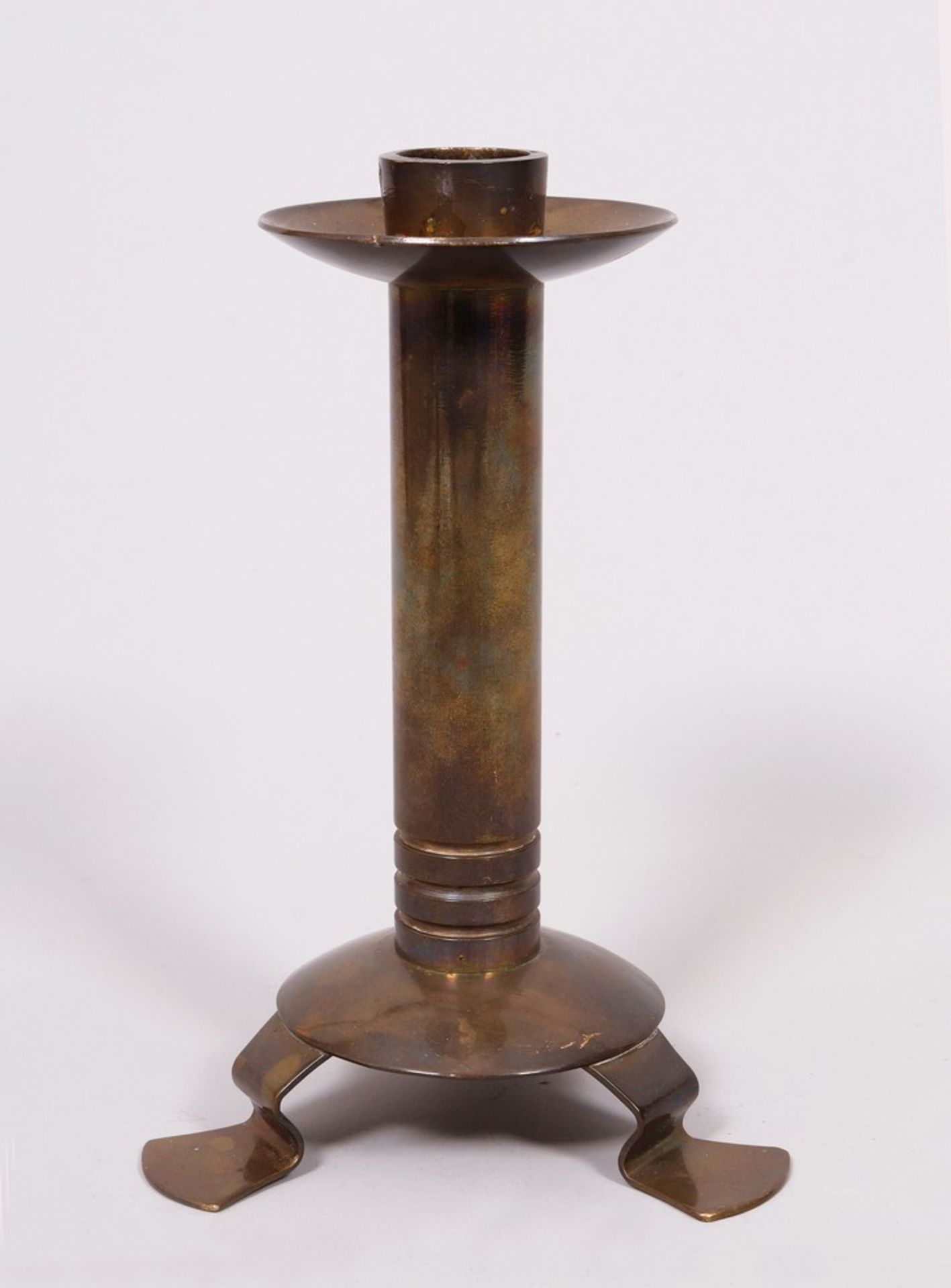 Art Deco candlestick, Emil Uwe Bläse, 1st H. 20th C.