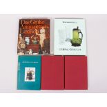 Konvolut Fachliteratur, Silber, Schmuck, Glas etc., 5-tlg. 