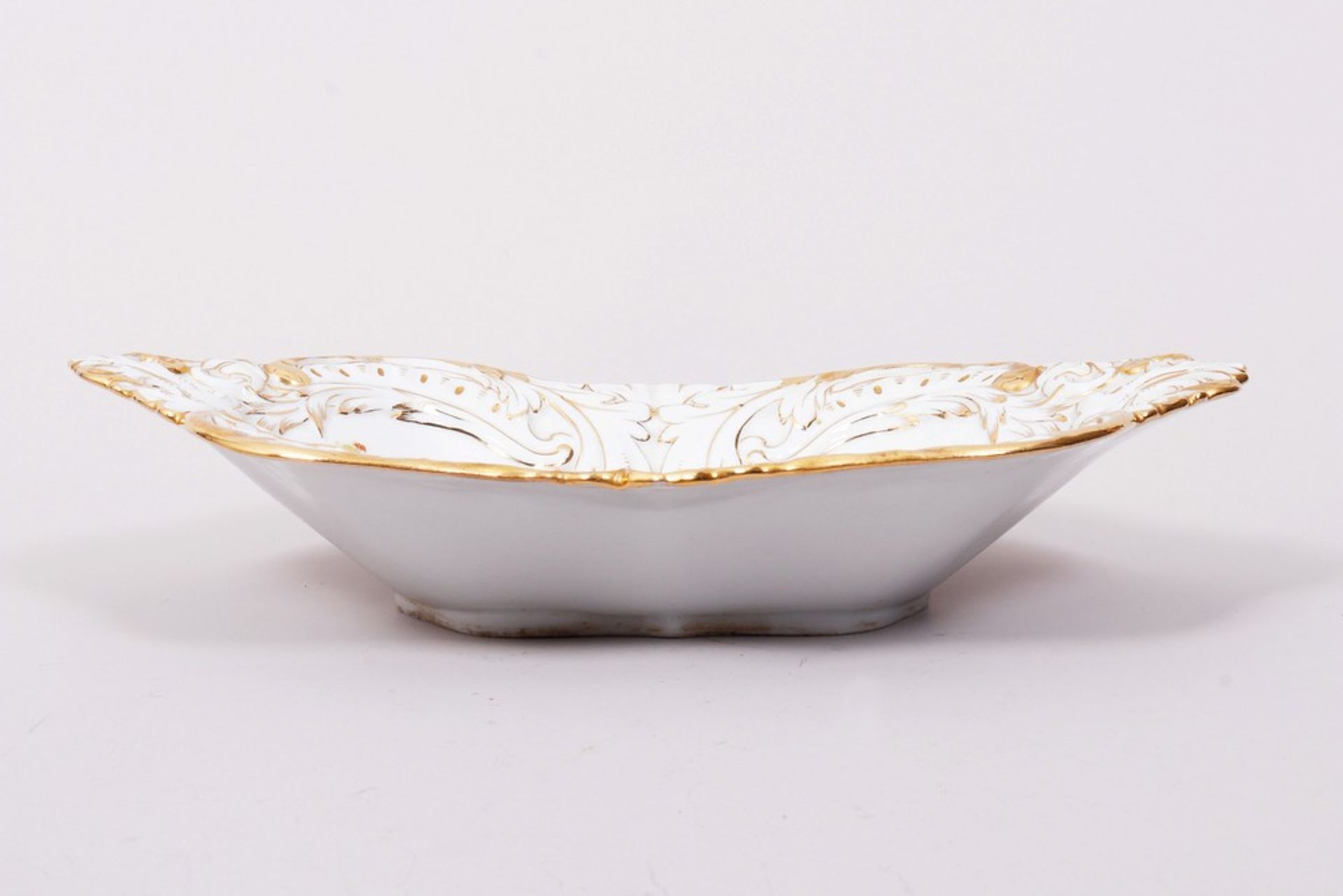 Bowl, Meissen, “Deutsche Blume” decor, c. 1900 (Knauf period) - Image 3 of 4