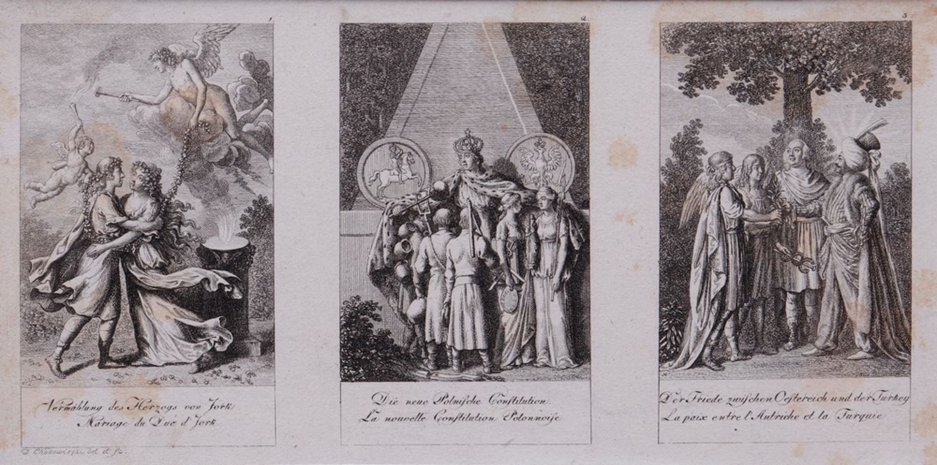 Daniel Nikolaus Chodowiecki (1726, Danzig - 1801, Berlin)  - Bild 2 aus 2