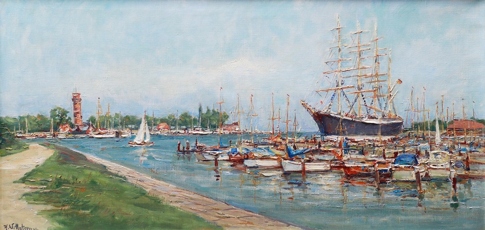 Hans-Werner Matern (1906, Rostock - 1996, Lübeck) - Bild 2 aus 4