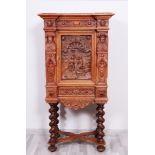 Small cabinet on stand, German, c. 1900