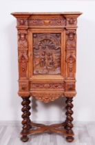 Small cabinet on stand, German, c. 1900