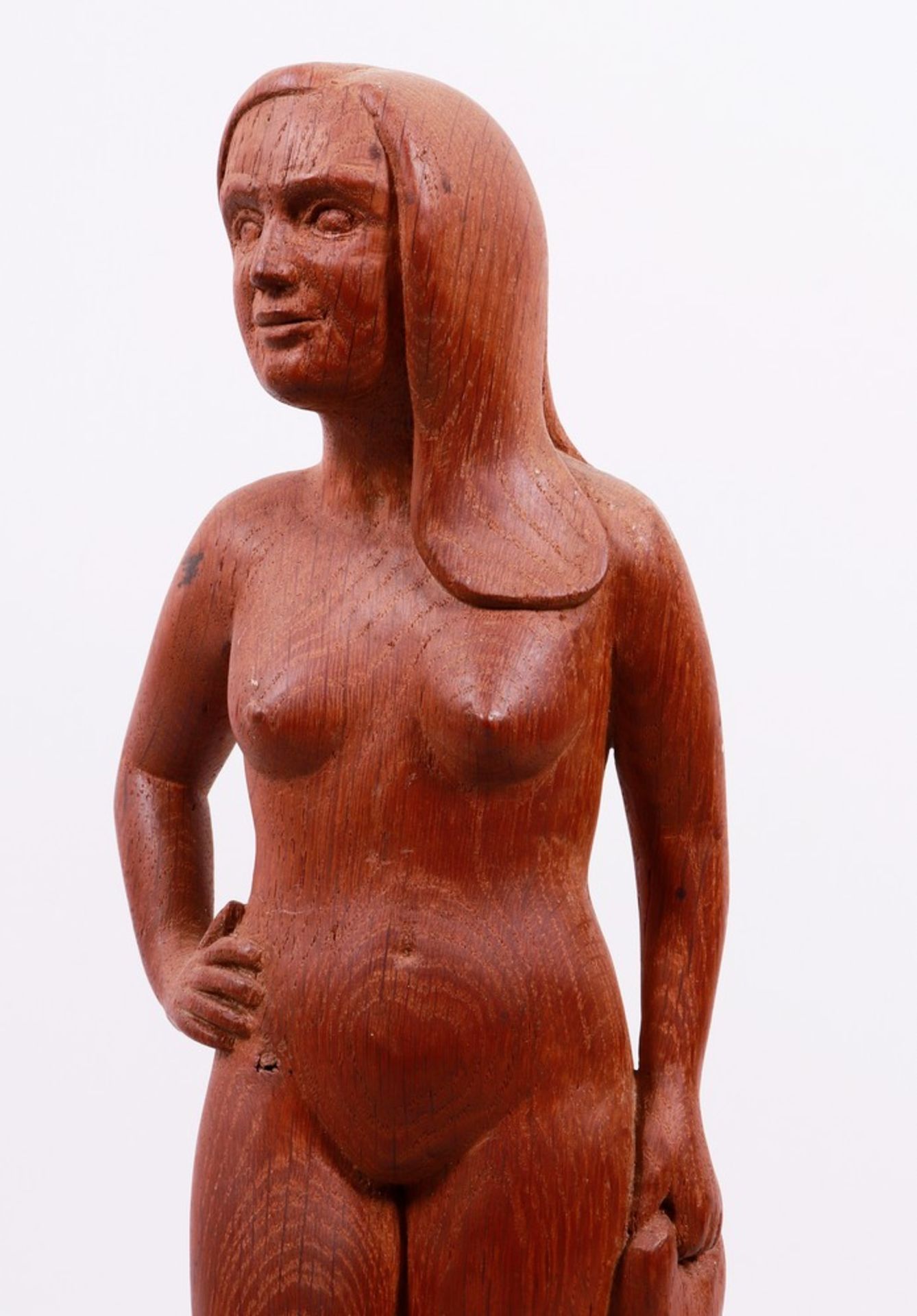 Standing female nude, probably Denmark, mid-20th C. - Image 4 of 6