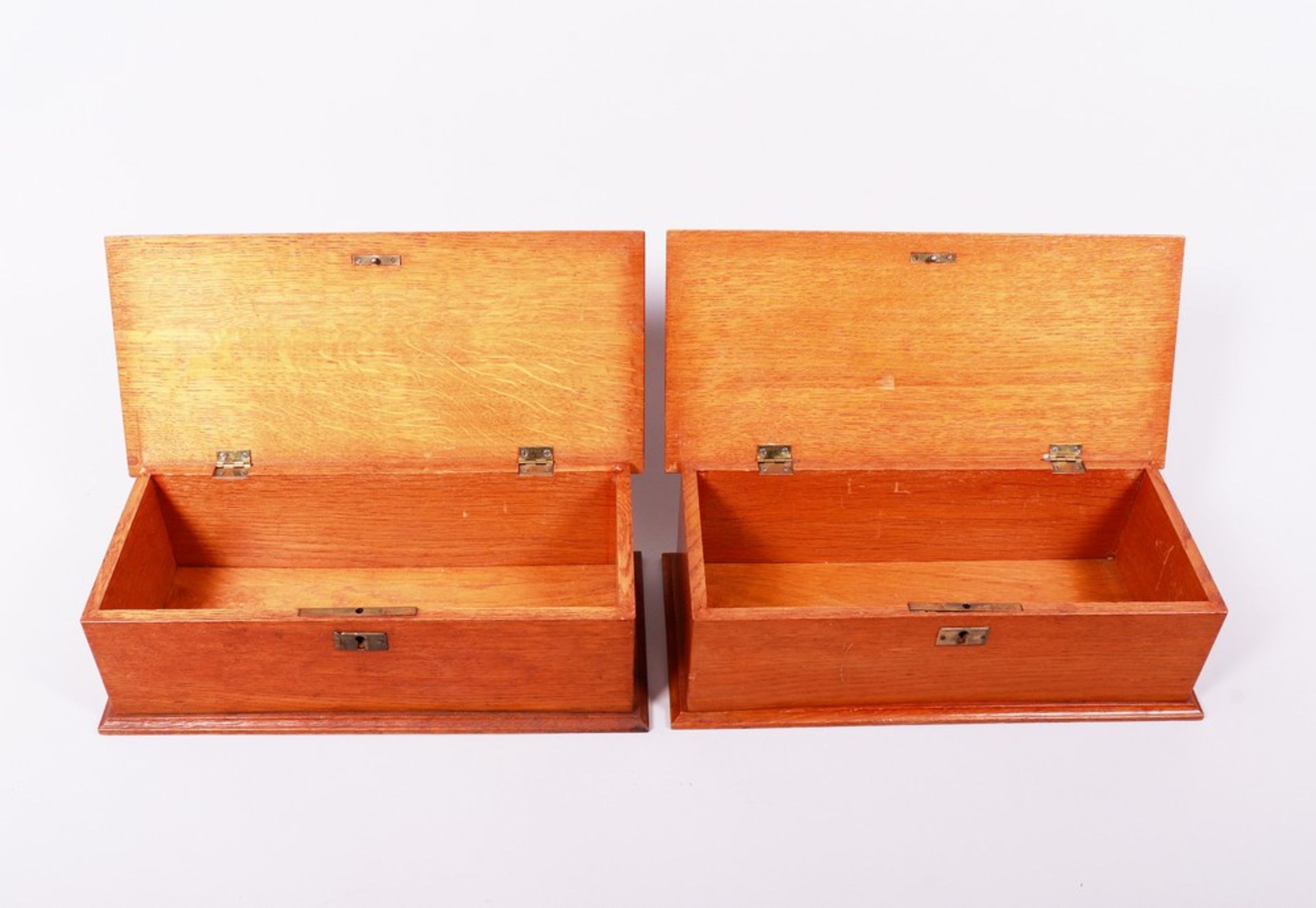 Pair of glove boxes, German, c. 1920 - Image 2 of 3