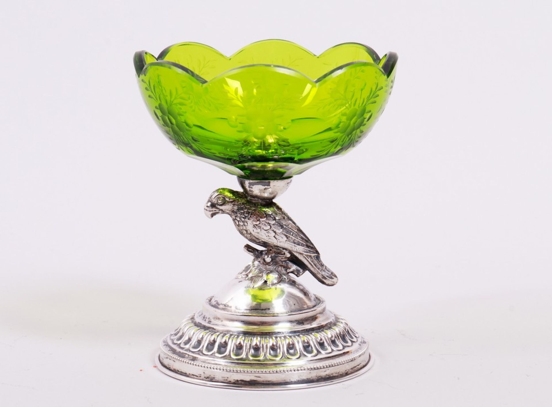 Small top bowl with pendant, silver, etc., end of the 19th C./1900 - Image 2 of 7