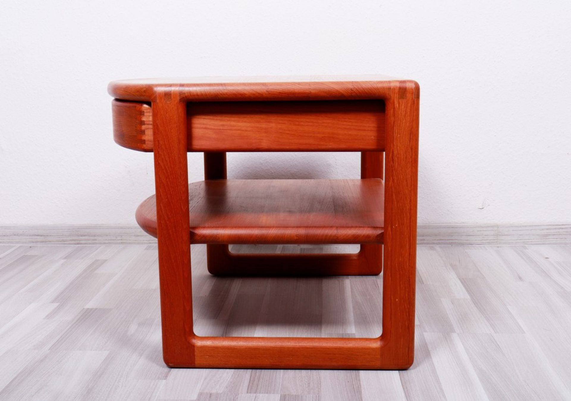 Bedside table/side table, Denmark, probably Dyrlund, 2nd half 20th C. - Image 4 of 5