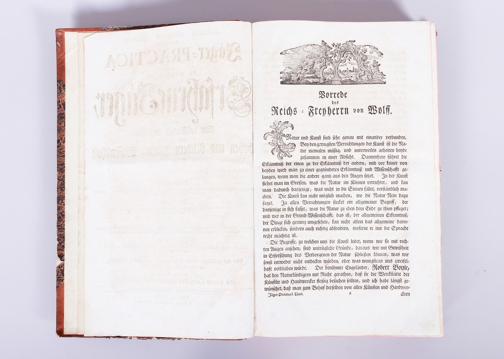 Book, Heinrich Wilhelm Döbel (1699 - 1759, Schmerkendorf) - Image 2 of 4