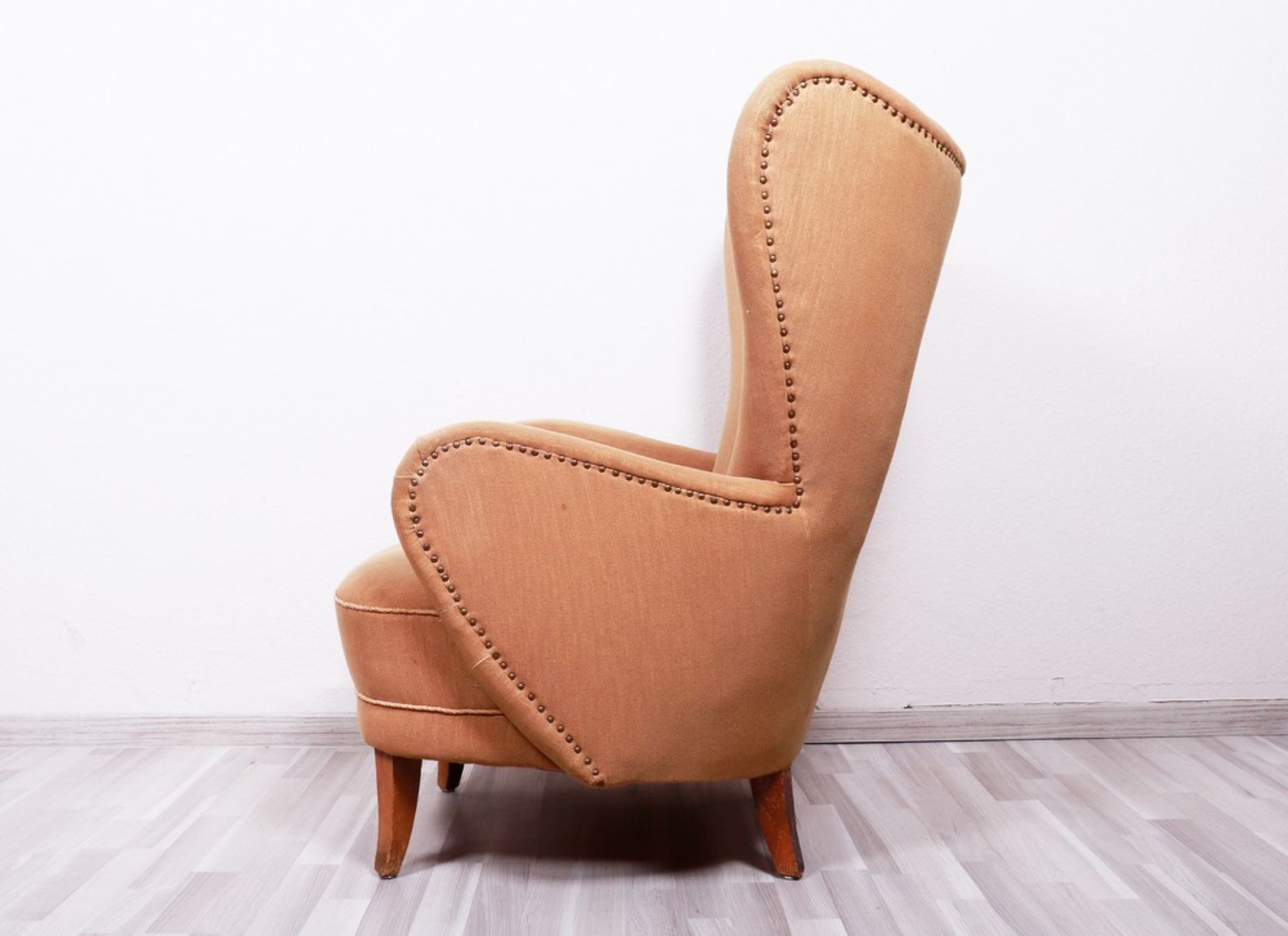 Wing chair, Adolf Wrenger, 1950s - Image 3 of 6