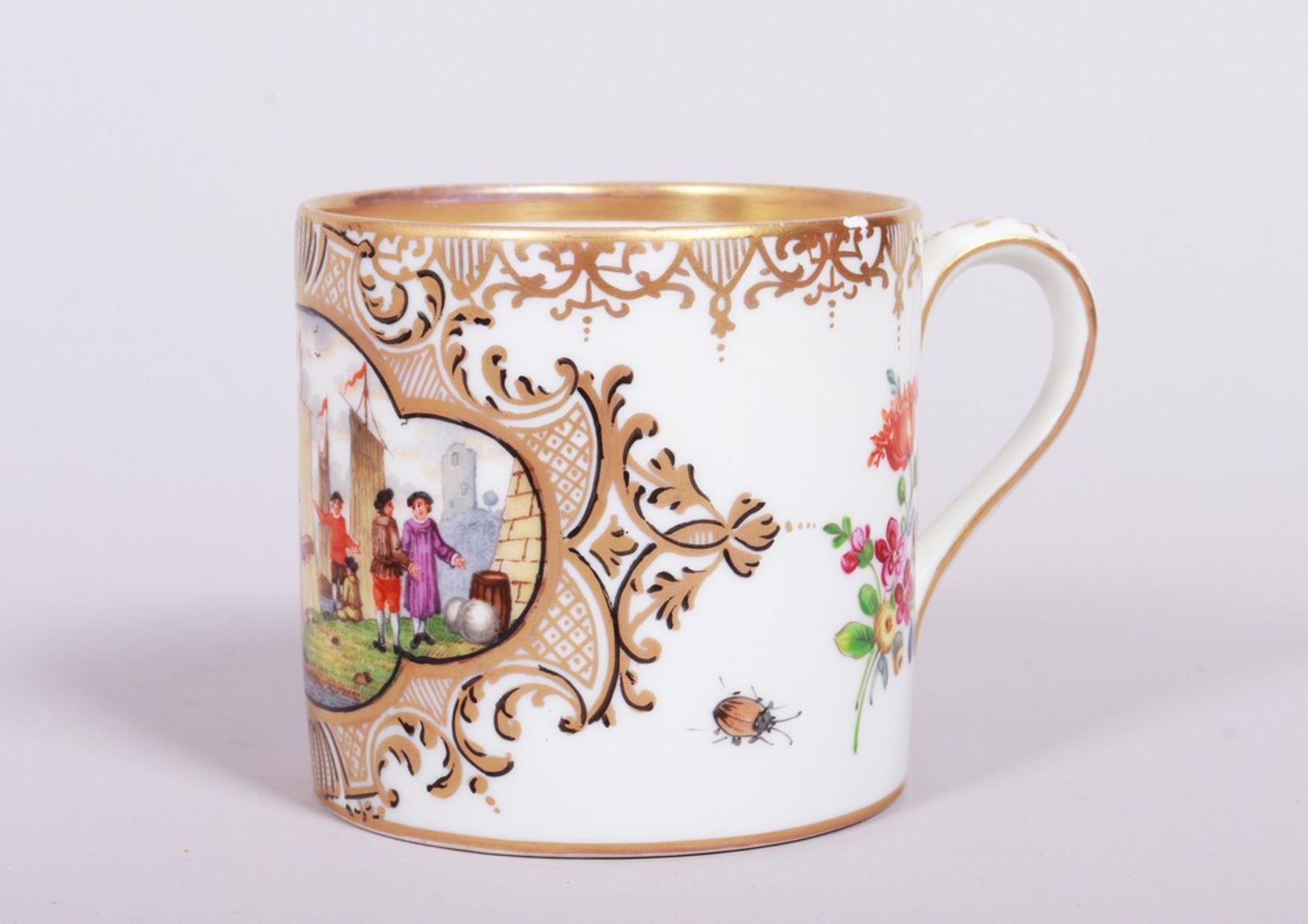 Decorative cup, KPM-Berlin, probably c. 1900