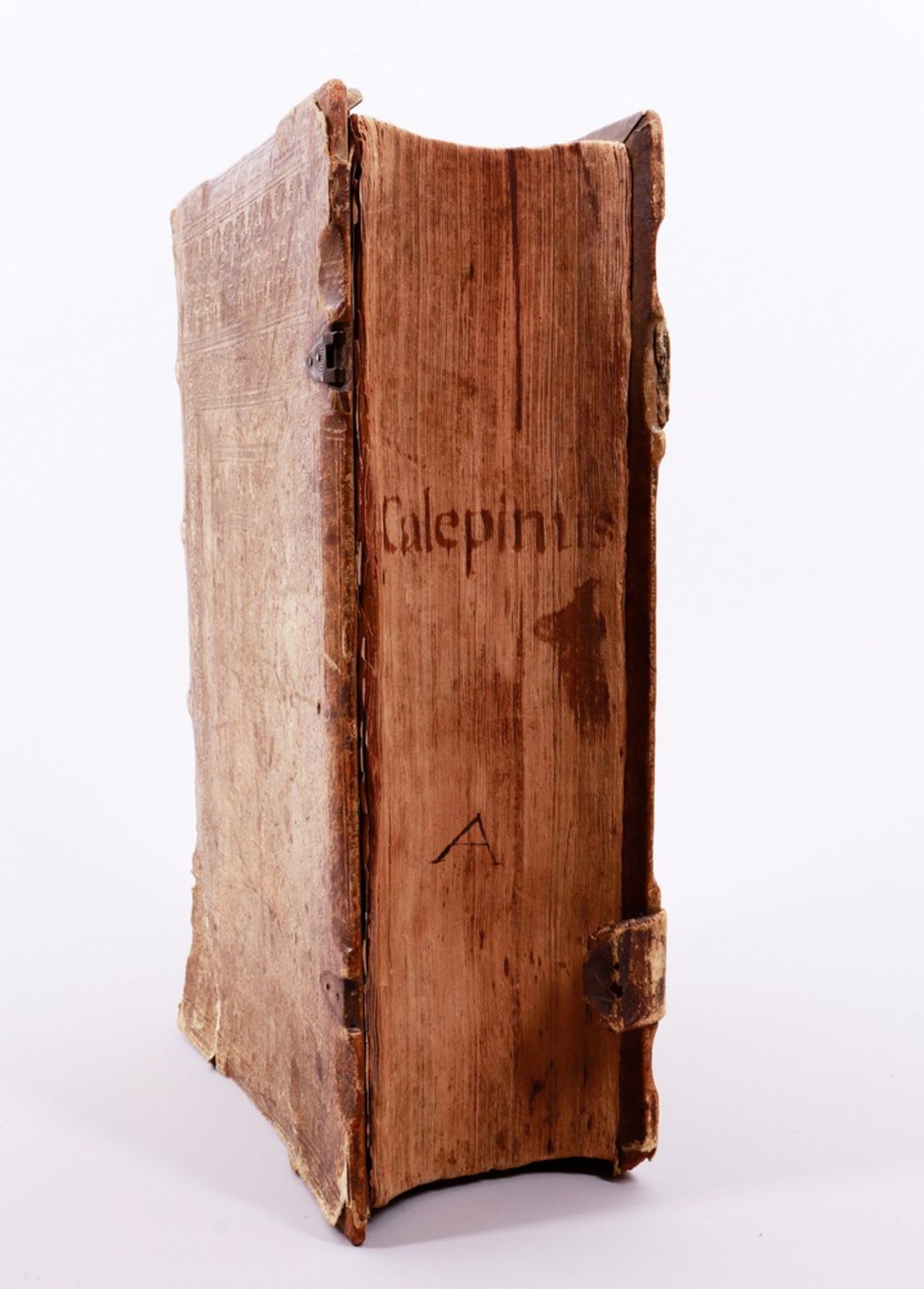 Book, Ambrogio Calepino(1440?, Bergamo - 1509/1510, ibid) - Image 7 of 8