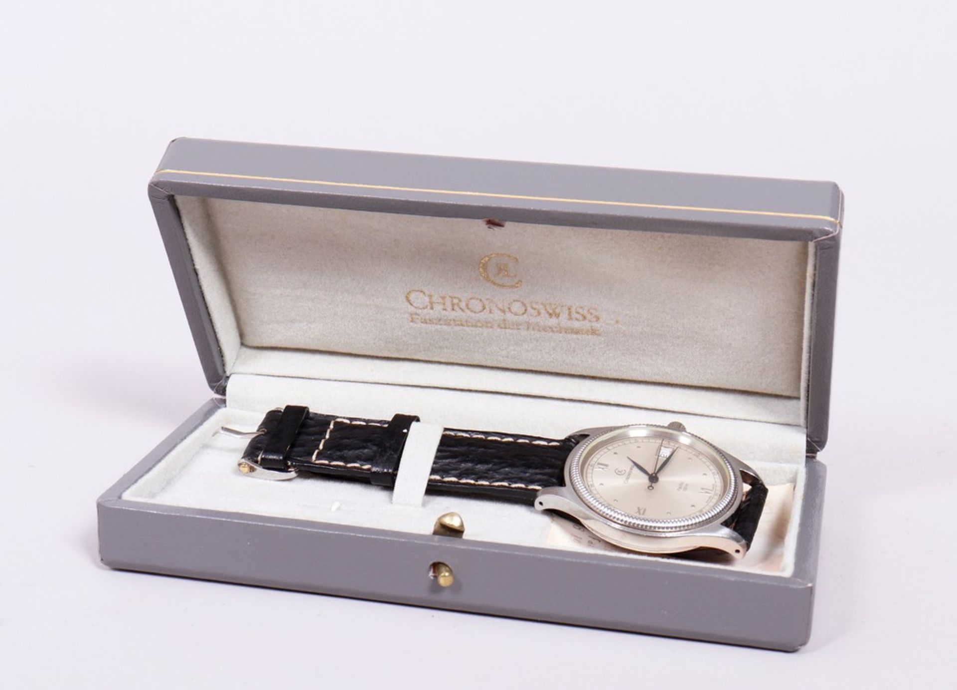 Men's wristwatch, Chronoswiss, model "Pacific 100m", 1990s - Image 13 of 13