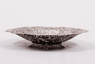 Decorative bowl, silver, probably J.D. Schleissner & Söhne, Hanau, c. 1900