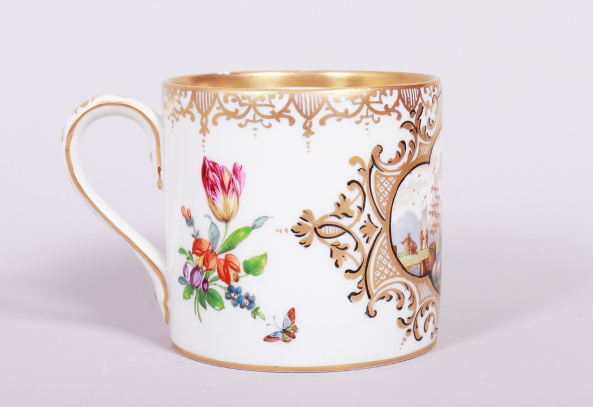 Decorative cup, KPM-Berlin, probably c. 1900 - Image 3 of 4